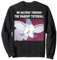 Disney Dumbo Me Halfway Through The Makeup Tutorial Sweatshirt