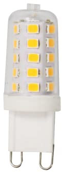 euroLighting LED Lampe G9-3W - 2700-3000K warmweiss - mit Sonnenlichtspektrum/Vollspektrum - dimmbar - 3er-Pack