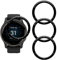 KELOLIN [4 Pièces] Protection D'écran pour Garmin Venu 2, bords incurvés 3D, Couverture complète, Anti-rayures, HD Protection d'écran souple compatibles avec Garmin Venu 2