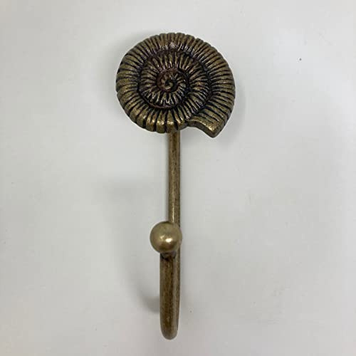 Knobs By Blossom Antike Sea-Life Marine Nautische Haken (1. Große Muschel)