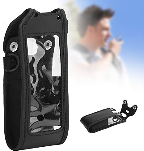 Walkie Talkie Case Two‑Way Radio Case Pu Leather Pu Leather Soft Case Cover Walkie Talkie Protector Fit For Anytone Atd878Uv Twoway Radio