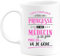 Otshirt Mug princesse et médecin | Céramique 325ml, Imprimé en France, cadeau humour anniversaire original rigolo humoristique