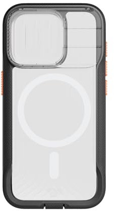 tech21 Evo Max case for iPhone 15 Pro - Compatible with MagSafe - Impact Protection Case - Lanyards included - Active Black