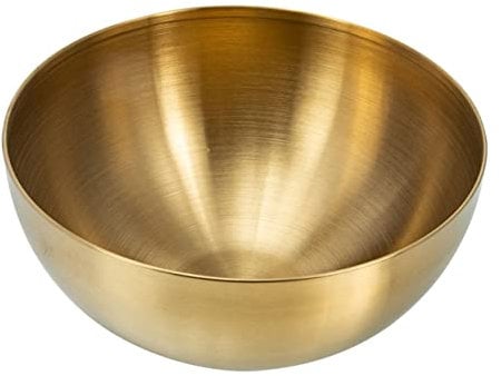 HOMSFOU Zuppiera Insalatiera in Acciaio Inox Contenitori Forno a Microonde Ciotola Per La Colazione Acciaio Inossidabile Contenitore Per Frutta