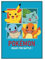 empireposter Pokemon - Battle - Kuscheldecke Fleecedecke - Größe 100x140 cm