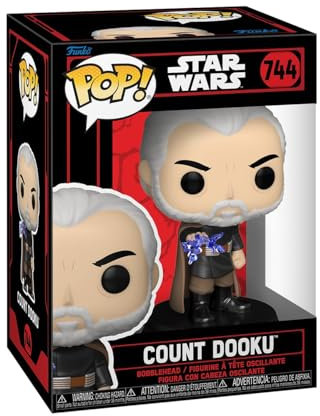 Funko Pop! Star Wars: Star Wars Darkside - Count Dooku - Vinyl-Sammelfigur - Geschenkidee - Offizielle Handelswaren - Spielzeug Für Kinder und Erwachsene - Movies Fans - Modellfigur Für Sammler