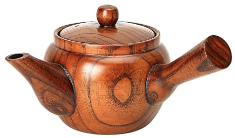 ZONADAH Wooden Tea Pot Handmade Tea Kettle Chinese Kung Fu Tea Pot Heating Stove Tea Set Travel Home Teapot Suitable for Indoor and Outdoor