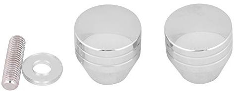 Qukaim Quincaillerie de porte de douche en alliage d'aluminium chromé pour porte de douche en verre #2