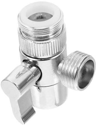 ARTIBETTER 1 2 Wasserpfeifenadapter tragbarer Waschmaschinenschlauch Rohrverbindungsstücke Wasserhahn Dusche Umstellventile Spülschlauchbefestigung Tülle Umschaltventil Einlassrohr shunt Abs