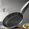 Pentole, Padella, Pentole A Induzione 28 Cm, Padella Con Rivestimento Antiaderente, Wok Con Manico In Acciaio Inossidabile E Padelle Per Mescolare, Adatto Per Una Varietà Di Gas, Padelle Per Risotto