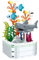 Marine Animals Building Blocks Sets, 111 PCS Shark Potted Plant Sea Animal Building Set, Sea Creature Mini Building Kit, Ocean Animal DIY Building Toy Sets, Gifts for Adults and Children (G8)