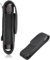 JEYORZY 1 Pieza Funda de Nailon para Linterna táctica,Bolsa Universal Colgante para Exteriores y Accesorios al Aire Libre,Estuche Negro para una Linterna, llevarla contigo(14cm*3.2cm)