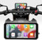 Dashcam Motorrad, 1440P Dual Kameras Vorne und Hinten mit 6,25 Zoll Touchscreen, Kabellos für CarPlay für Android Auto, IP67 Wasserdicht, Sprachsteuerung, Reifendrucküberwachung