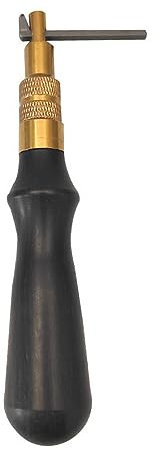 Gissroys Adjustable Leathercraft Groover Tool Leather Edger Multifunctional Wood Handle Trencher