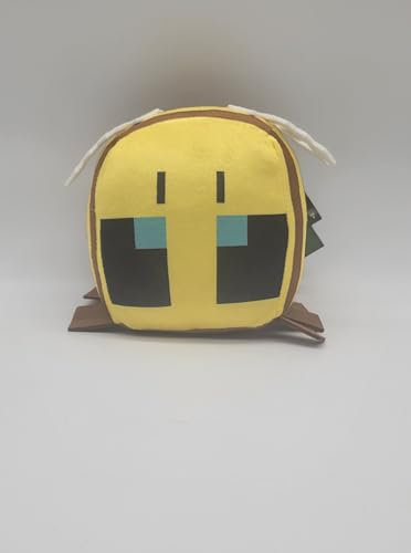 Mattel Minecraft Cuutopia Bee-Abeille Plüsch, 12,7 cm, Videospiel-inspiriertes Sammlerspielzeug