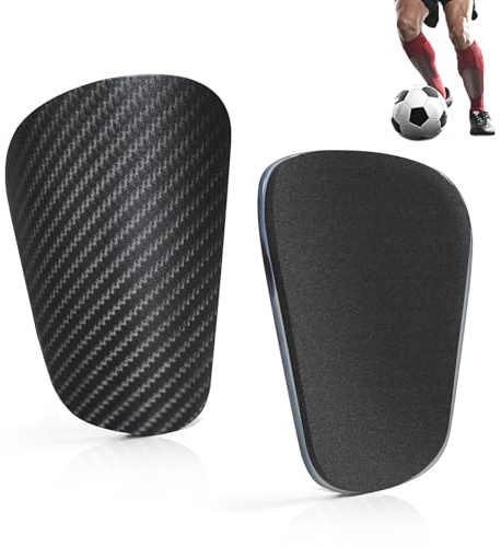 Mini Football Shin Pads, Kinder Fußball Schienbeinschoner | Komfortabel, Stoßfeste Beinschützer, Geeignet für Training und Wettkampf