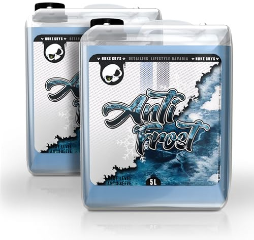 Nuke Guys Antifrost Scheibenfrostschutz 2 x 5l | 10l Auto Wischwasser mit Frostschutz bis -18 °C Gebrauchsfertig | Frostschutzmittel für saubere Scheiben im Winter | Scheibenwischwasser