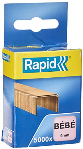 Rapid Heftklammern Bebe, verkupfert