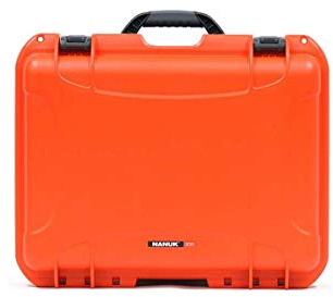 Nanuk Large-Serie 930 Schutzkoffer aus NK-7-Harz mit Schaumstoff, leicht, wasserdicht, Orange