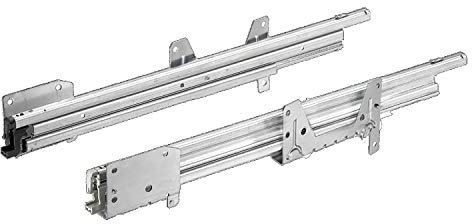 HETTICH SYSTEMA TOP 2000 Quadro Duplex 25, rechts, Einbautiefe 530 mm