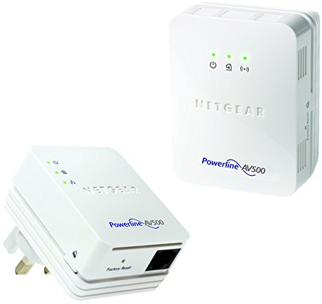 Netgear XWNB5201 500Mbps Powerline Wi-Fi Extender/Access Point Kit