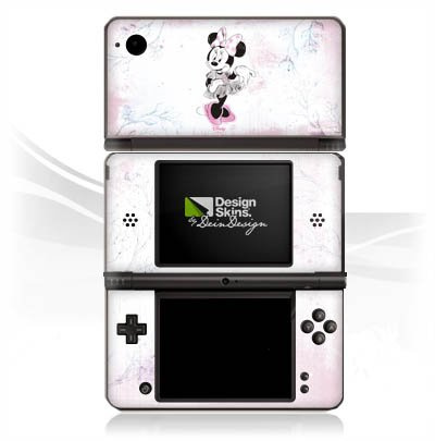 Skin kompatibel mit Nintendo DSi XL Folie Sticker Minnie Mouse Disney Vintage