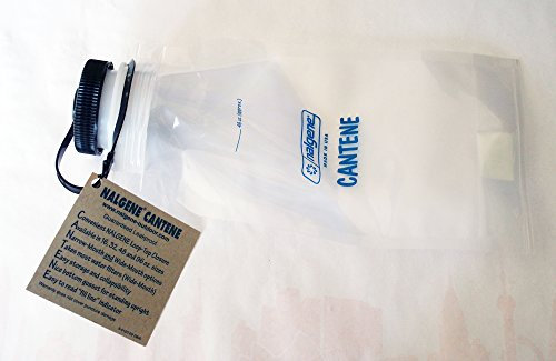 Nalgene Faltflasche aus PE - 1 L, Deckel schwarz