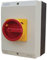 ESR E634P Grand interrupteur électrique rotatif 4 pôles 63 A IP65 Boîtier verrouillable 4P 63 A