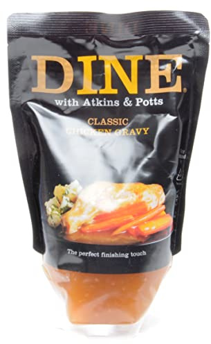 Dine with Atkins & Potts Range (Chicken Gravy 2 x 350g)