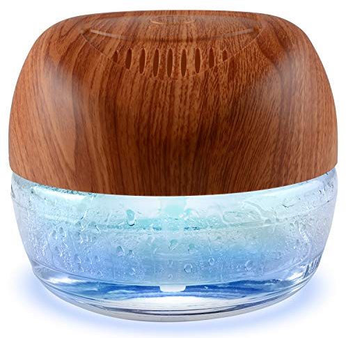ap airpleasure Water-Based Purifier Air Washer, Air Revitalizer & Freshener, Air Fresher with 7 LED Color Changing Light for Rooms (DarkYellow)