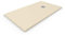 DUCHA-ES Plato Resina EXTRAPLANO. Textura Pizarra Antideslizante. Carga Mineral. 75X110CM Crema RAL: 1015