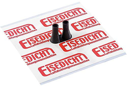 Leitungsmanschette Ø 2x 4-8mm DD3 Doppelleitung Eisedicht Luftdichtungsmanschette