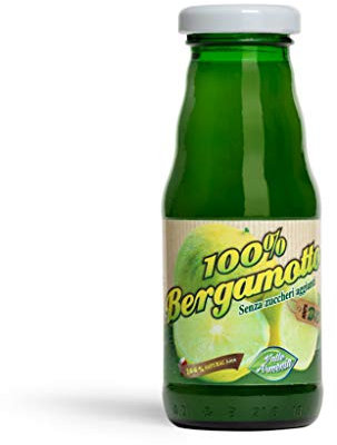 Succo spremuta di bergamotto calabrese BIO 100% puro (24 Bottiglie da 200 ml)