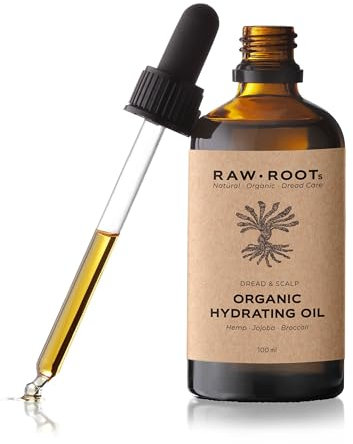 RAW ROOTs | Hydrating Oil BIO 100ml | Lindert Hautirritationen beugt Schuppenbildung vor & pflegt | Naturkosmetik Vegan Nachhaltig mit Antioxidantien Vitaminen Mineralien & Bio-Ölen