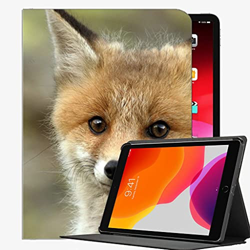 para iPad Pro 12.9 Pulgadas 5th / 4th Generation 2021 2020 2018, Fox Boze Eyes Case Slim Shell Funda para iPad iPad Pro 12.9 Pulgada
