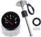Geloo Fuel Level Gauge With Fuel Level Sensor, 0-190 Ohm Fuel Level Meter Red Backlight and Fuel Water Level Sensor for Car Boat RV Camper (325MM)