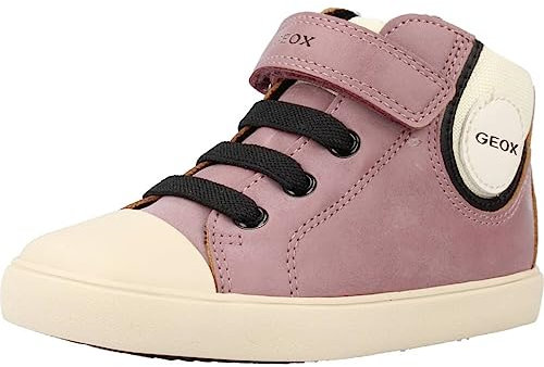 Geox Bébé Fille B Gisli Girl D Basket, DK Rose Lt Ivory, 20 EU