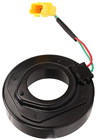 Bobine d'embrayage de Compresseur AC Ajustement Bobine d'embrayage électromagnétique de Compresseur AC 2 Broches Antichoc Durable pour Voiture