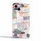 mehidpur Bible Verse iPhone 13 Case,Christian Jesus Quotes Collage Pattern with Side Print, Shiny Smooth Tough PC Bumper Case Compatible with iPhone 13