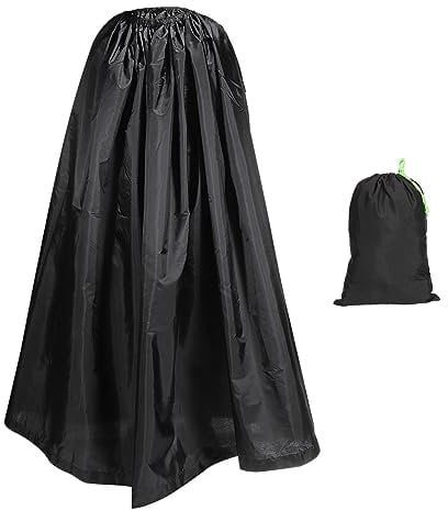 PATIKIL Portable Dressing Room, 1.3Meter Length Instant Dressing Cover Up Changing Tent Privacy Shelter for Beach Boating Camping Competition, Black