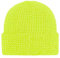 myrtle beach Reflective Winter Beanie - Strickmütze mit reflektierenden Akzenten | Farbe: bright-yellow | Grösse: one size - 2er Pack