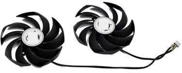 WOMELF PLD09210S12HH 90MM 4PIN Compatible for MSI Geforce RTX3080 3080Ti RTX3060 3060 Ti Rtx 3070 3080 3090 Gaming X Trio ventilateurs de carte graphique (Color : AB Fan)