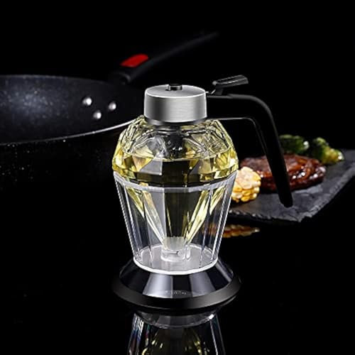 TEMU-SC 200ml honey dispenser drip free, honey jar, syrup dispenser, honey pot, honey container(glass)(small)