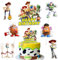 7 Pcs Story Geburtstag Tortendeko, Story Kinder Kuchen Dekoration, Story Theme Torte Deko, Story Cake Toppers, Cupcake Toppers Junge und Mädchen, Geeignet für Kinder Geburtstage und Baby Partys