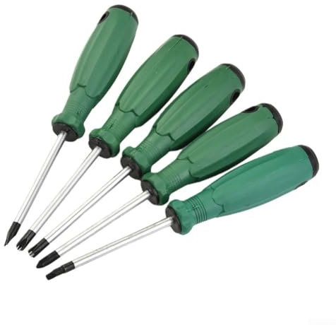 Oniissy Set di 5 cacciaviti a forma speciale con utensili magnetici di precisione, set di cacciaviti, set di cacciaviti professionali per viti a forma speciale, 5 pezzi magnetici