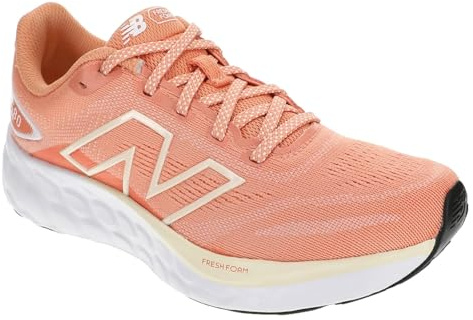 New Balance Femme Fresh Foam 680 V8 Chaussure de Course, Nectar de pêche/Blanc/pergélisol, 41.5 EU