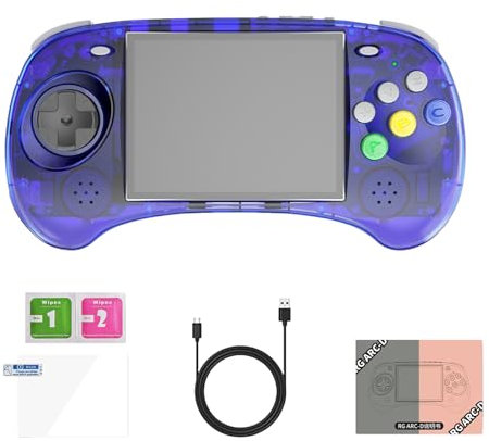 Consola de juegos de mano retro, consola de videojuegos de 4 pulgadas, pantalla de ángulo de visión completo, batería de larga duración, consola de juegos para camping, sala de juegos [video game]