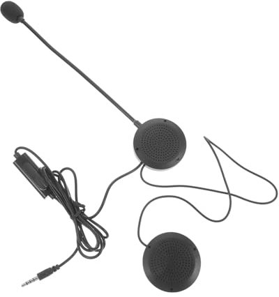 TINEASUR Auriculares De De Motocicleta Micrófono Diseño Ergonómico y para Gaming y Streaming Viajess