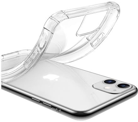 iPhone 11, Crystal Clear Anti-Yellow Case, Slim Soft TPU Silicone Shockproof Bumper Cover, Anti-Scratch iPhone 11 Phone Case - 6.1 inch
