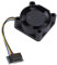 3D Printer Hotend Cooling Fan, Double Ball Bearing with 15000rpm Speed for Bambulab P1 P1P P1S ABS Material Compact Size DC5V Voltage
